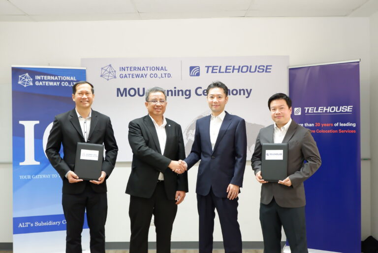 Telehouse collaborates with IGC/ALT aiming to be the major connectivity hub in Thailand