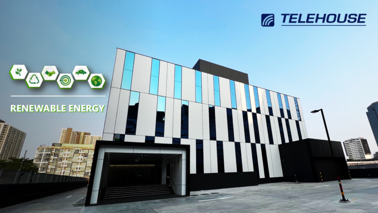 Telehouse is set to be the first Thai data center to achieve 100% power supply by renewable energy in Thailand