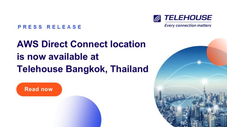 AWS Direct Connect พร้อมให้บริการแล้วที่ Telehouse Bangkok